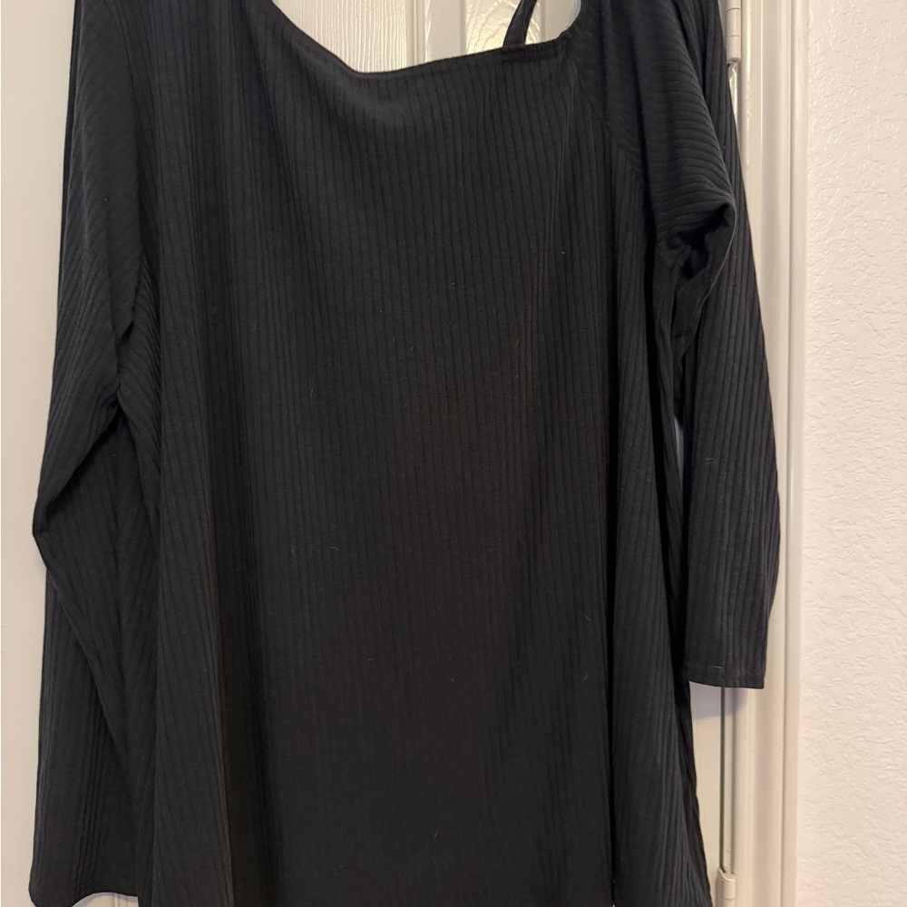 Boohoo Black Long Sleeve Top (46)